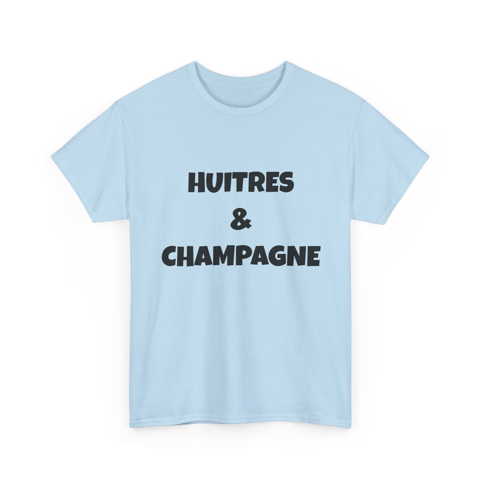 Huitres & Champagne T-shirt / French Champagne T-Shirt