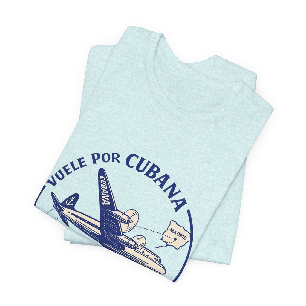 Vintage Cubana Travel, Vintage Jet Plane T-Shirt, Perfect Gift for Travelers, Vacation Outfit, Retro Aviation Style