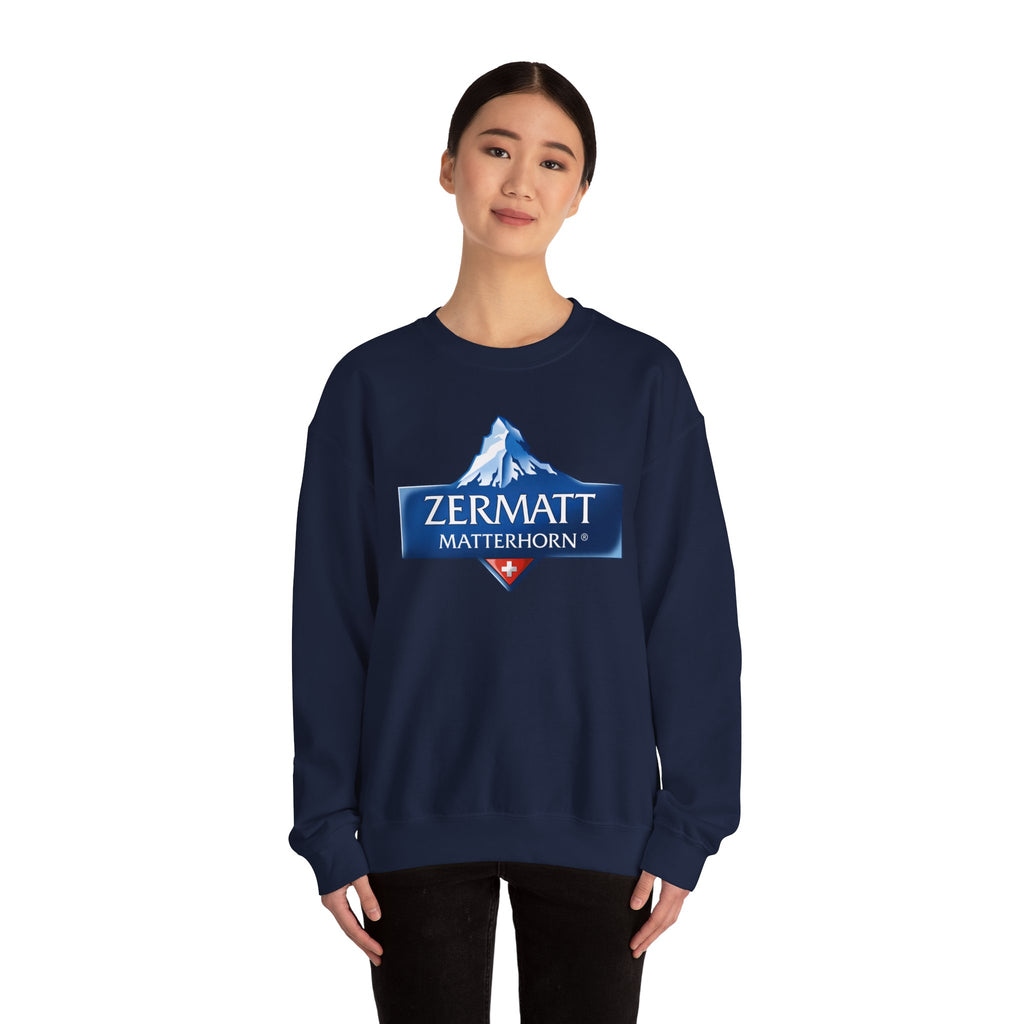 Zermatt Switzerland Matterhorn Logo Sweatshirt