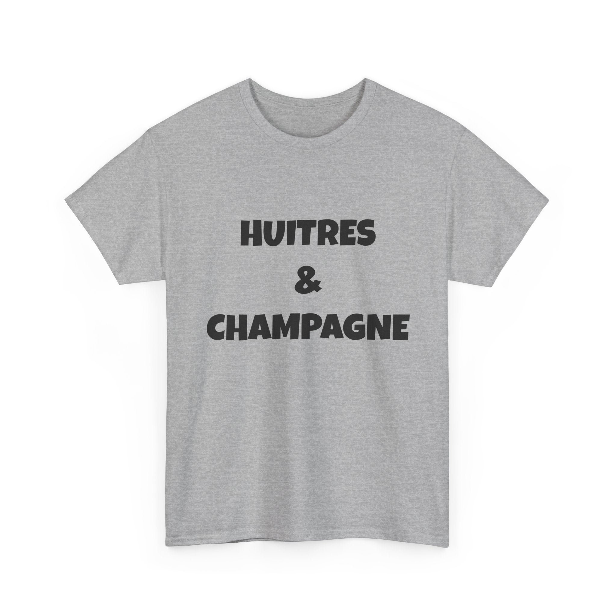 Huitres & Champagne T-shirt / French Champagne T-Shirt