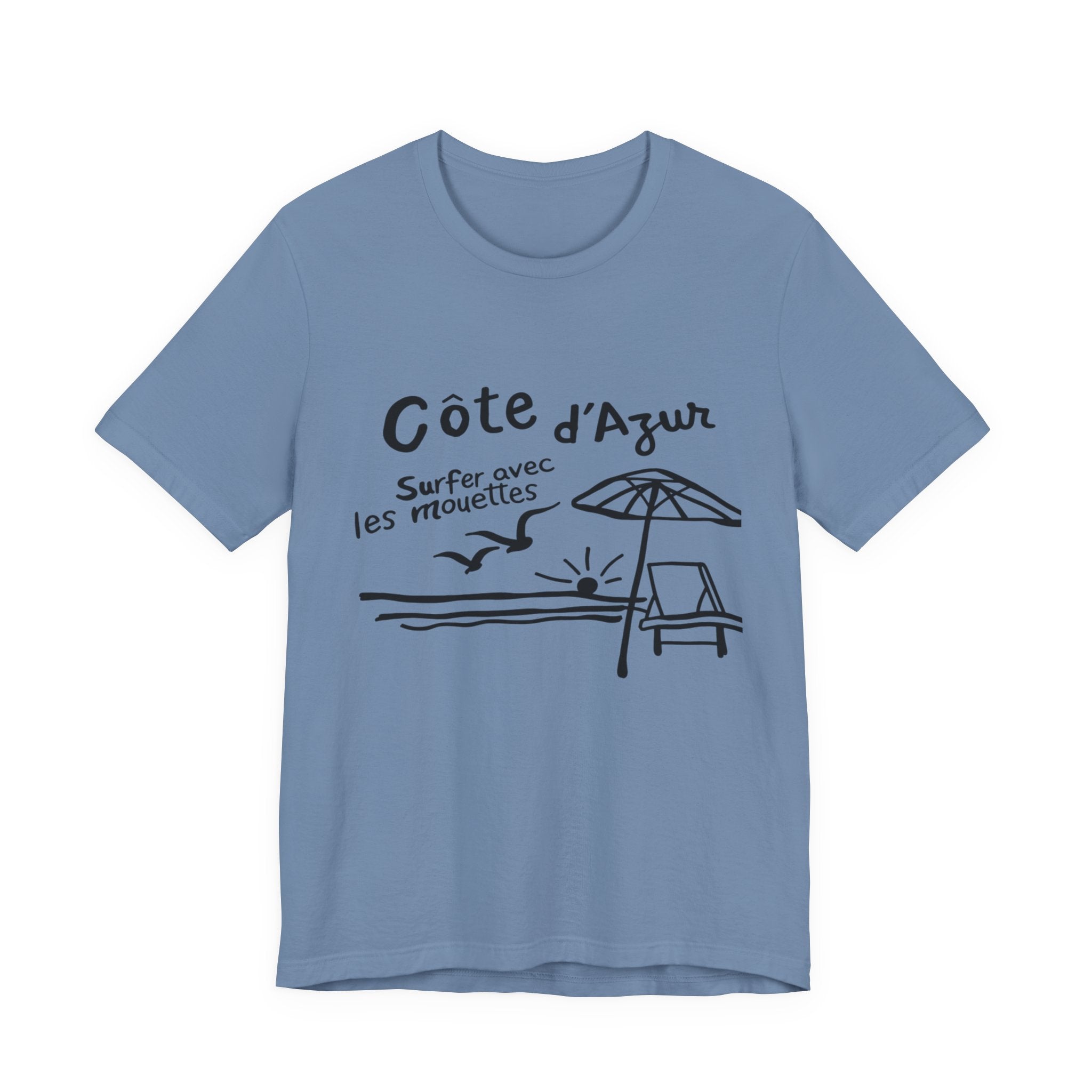 Côte d'Azur Beach French Riviera T-shirt