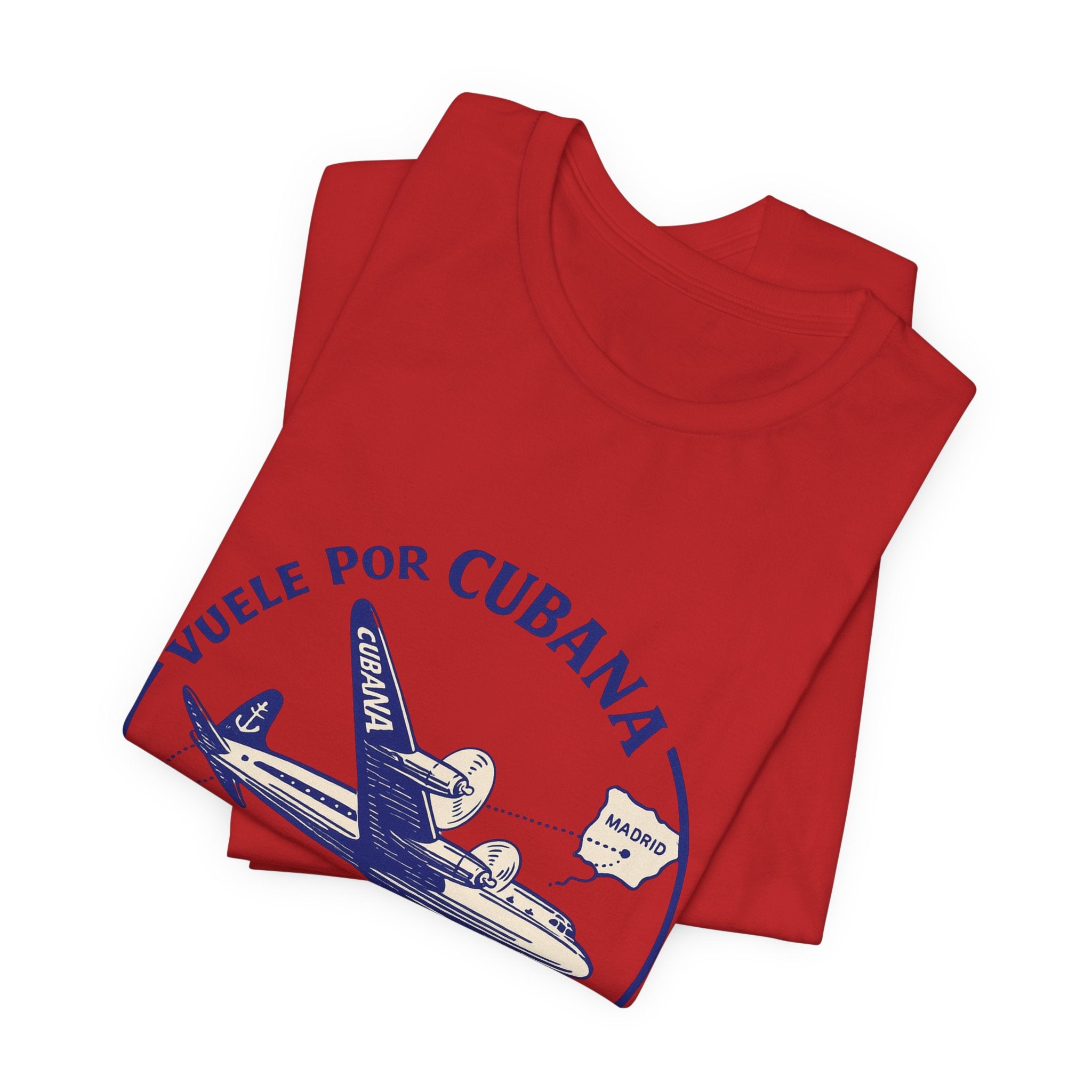 Vintage Cubana Travel, Vintage Jet Plane T-Shirt, Perfect Gift for Travelers, Vacation Outfit, Retro Aviation Style