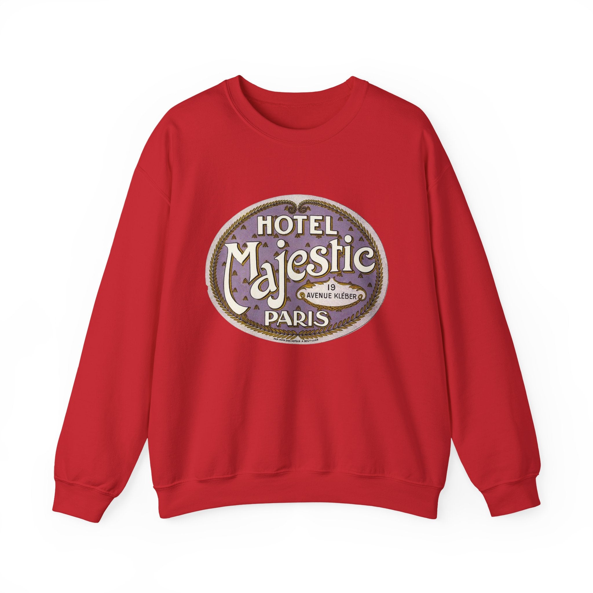Paris Hotel Majestic Vintage Logo Sweatshirt
