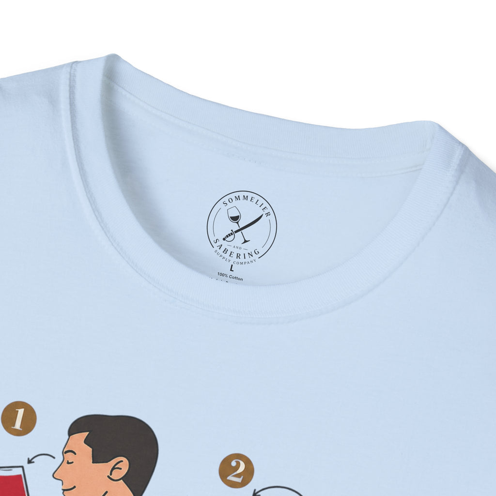 Wine Tasting  T-shirt | Découverte l'art de la dégustation T-Shirt | Wine Tasting Illustration