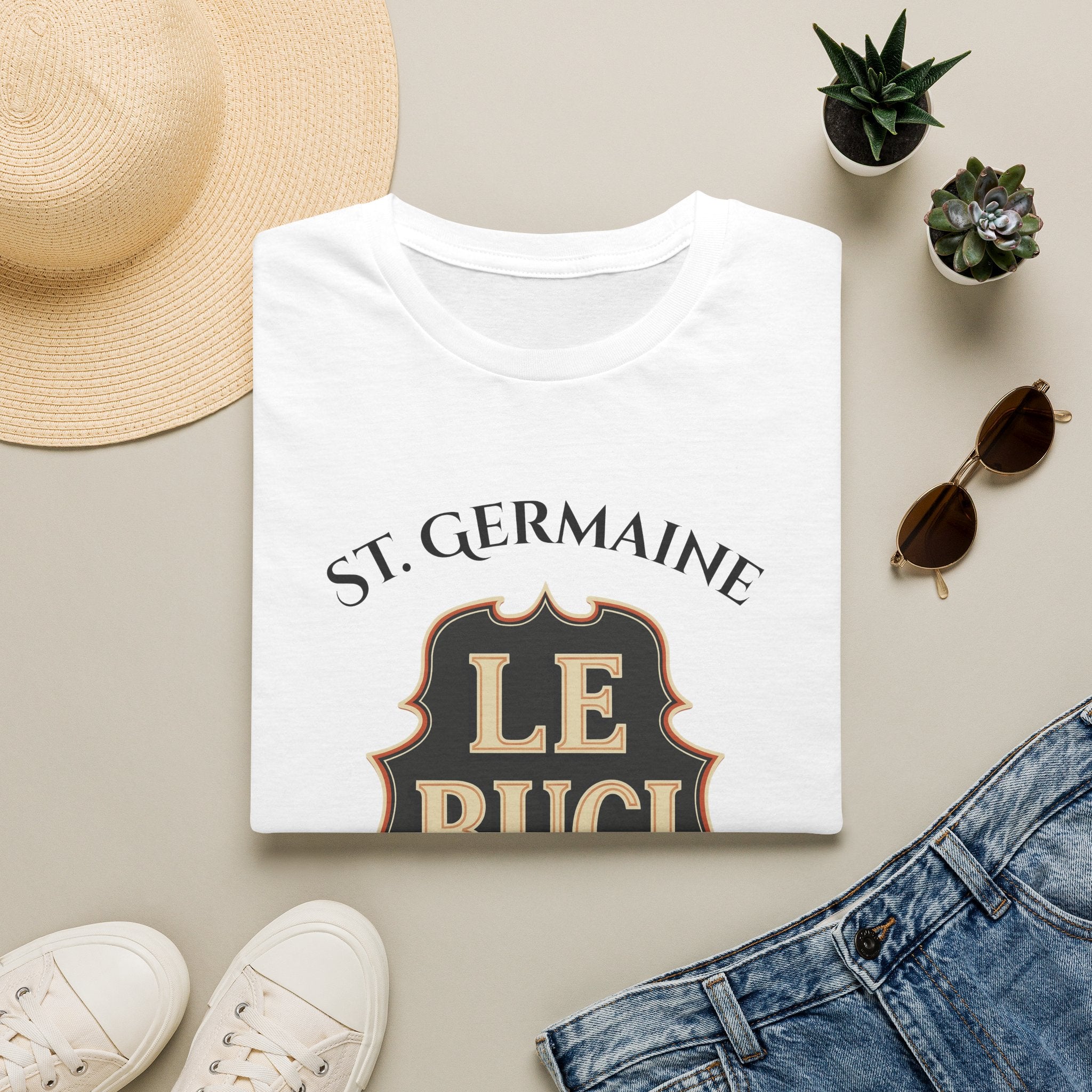 St. Germaine Le Buci logo T-Shirt | Paris France Café Style