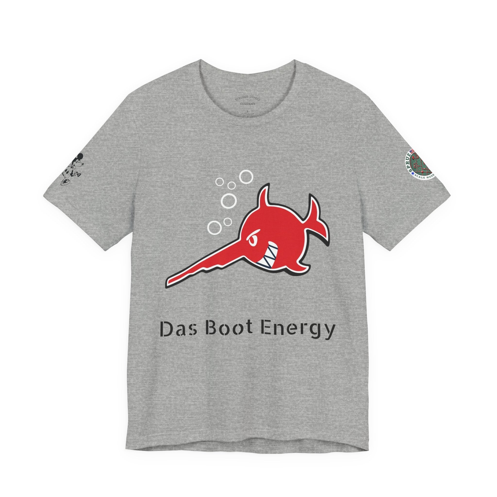 WWII Das Boot Energy T-Shirt | Sprue Crew Logo