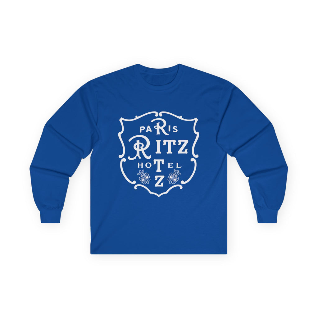Paris Ritz Hotel crest Long Sleeve T-Shirt