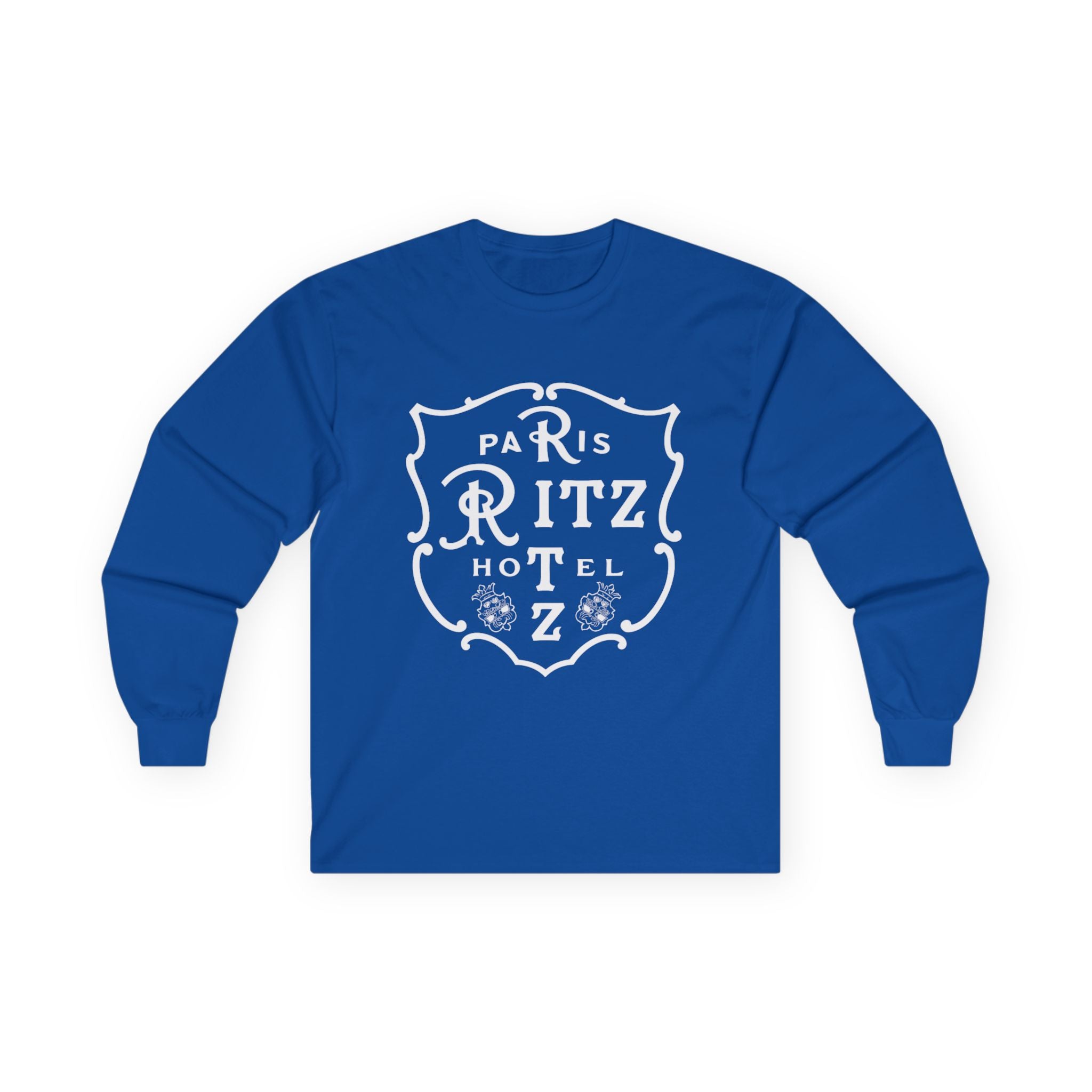 Paris Ritz Hotel crest Long Sleeve T-Shirt