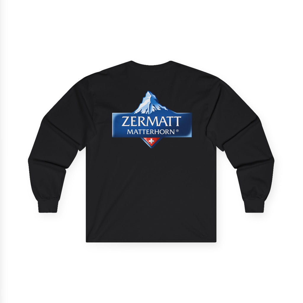 Zermatt Matterhorn Logo Long Sleeve T-Shirt