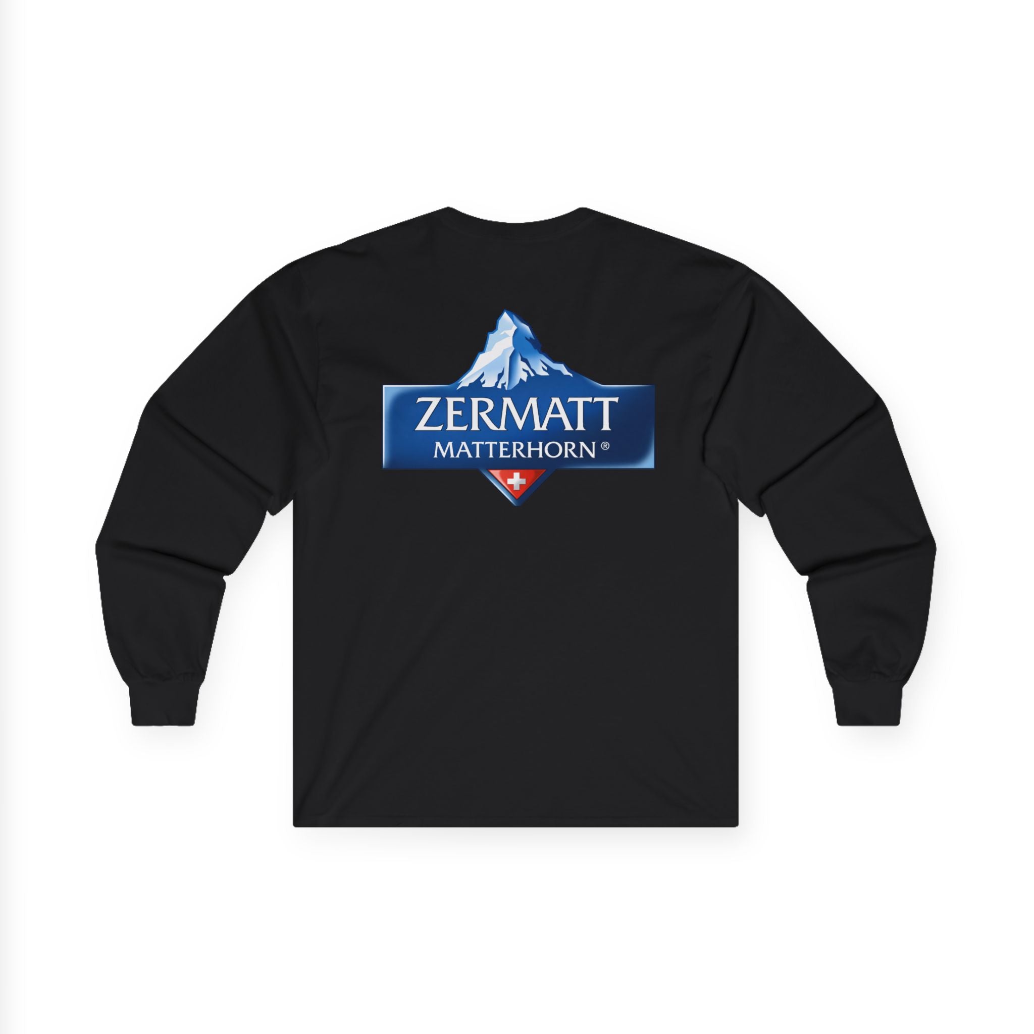 Zermatt Matterhorn Logo Long Sleeve T-Shirt