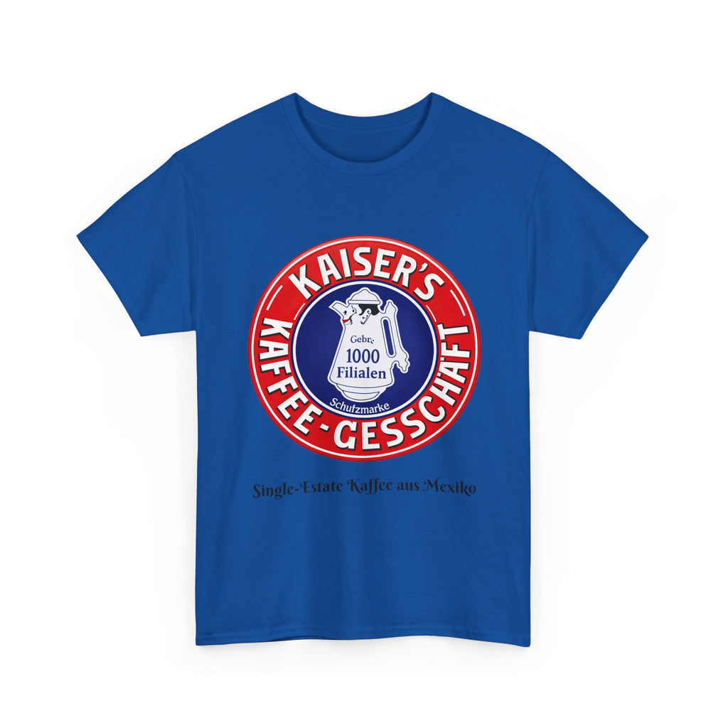 WWII German Kaiser's Kaffee-Geschäft logo T-Shirt | Vintage German Coffee Badge T-Shirt