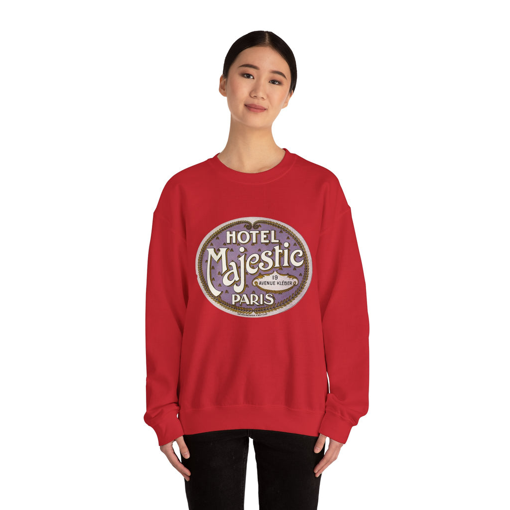 Paris Hotel Majestic Vintage Logo Sweatshirt