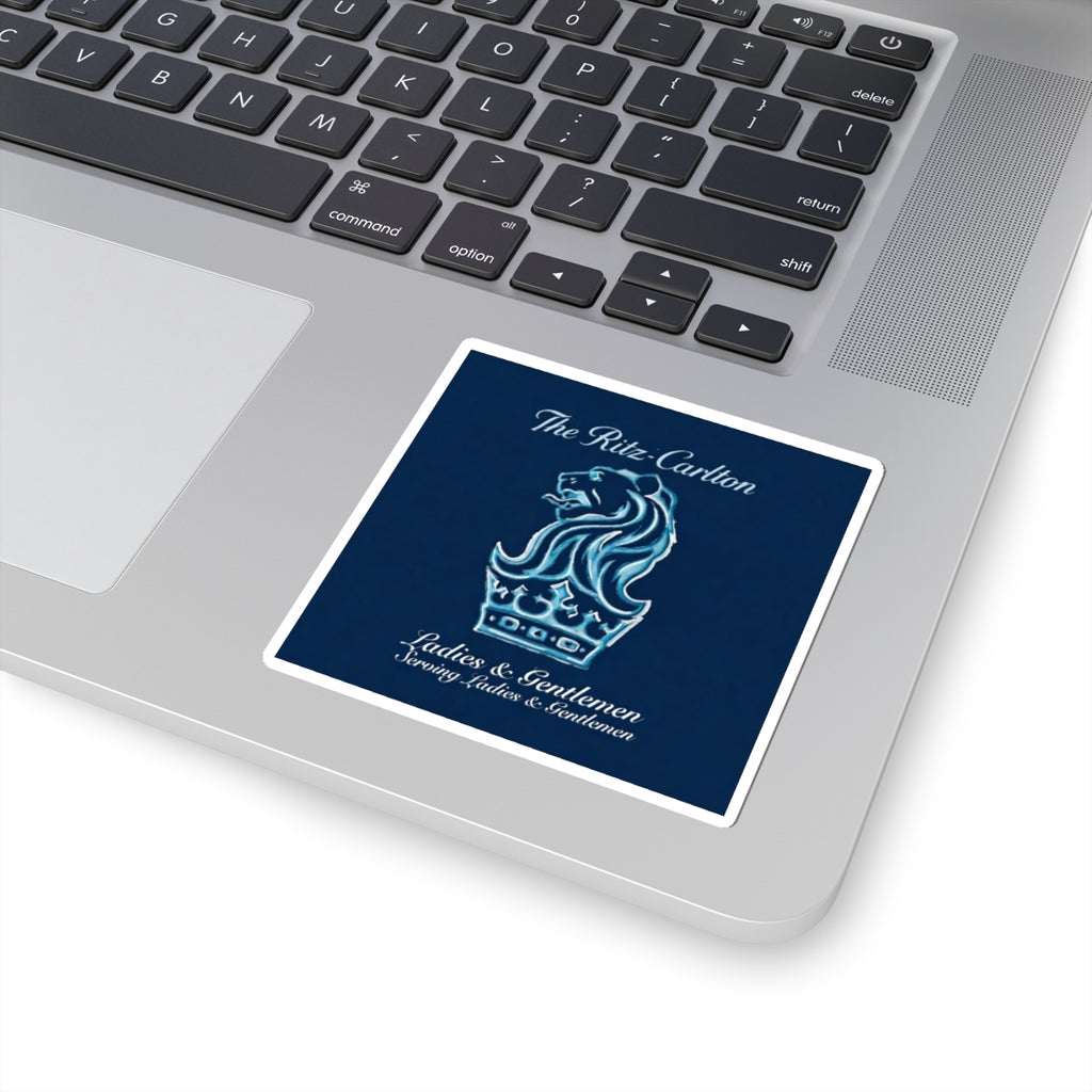 Ritz-Carlton Vinyl Sticker, Ladies and Gentlemen serving Ladies and Gentlemen