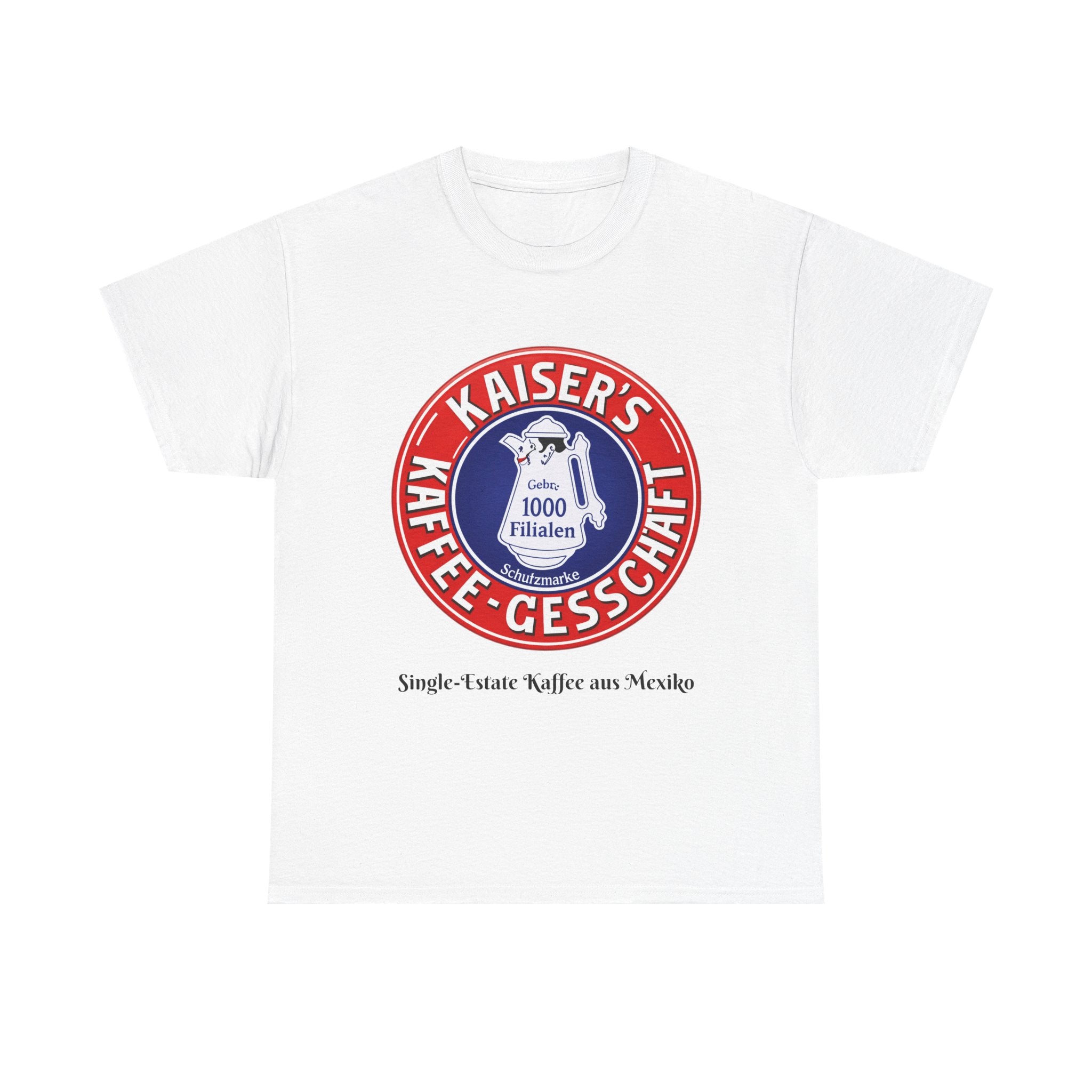 WWII German Kaiser's Kaffee-Geschäft logo T-Shirt | Vintage German Coffee Badge T-Shirt