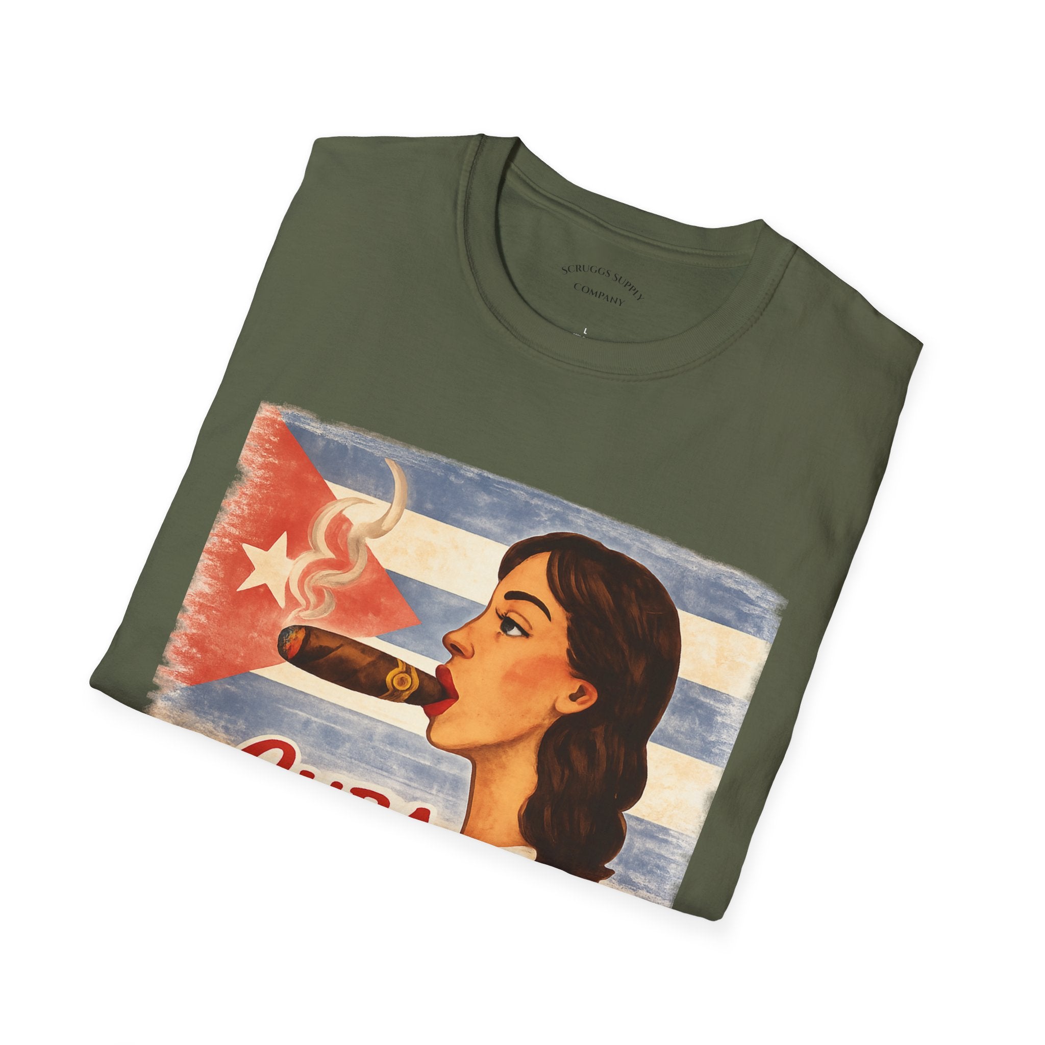 Retro Cuba Vintage Cigar T-Shirt