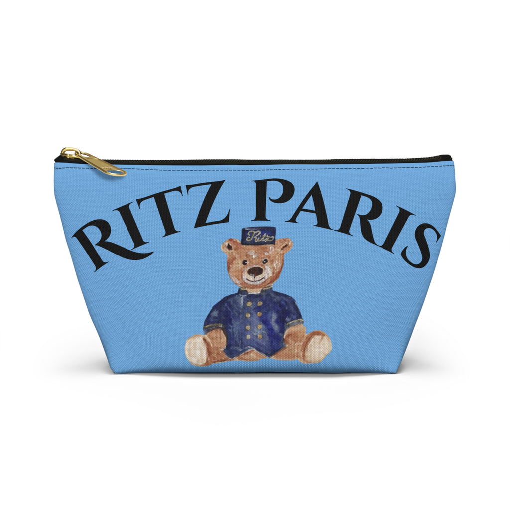 Ritz Paris Teddy Bear Accessory Pouch | Place Vendôme Cosmetic Bag
