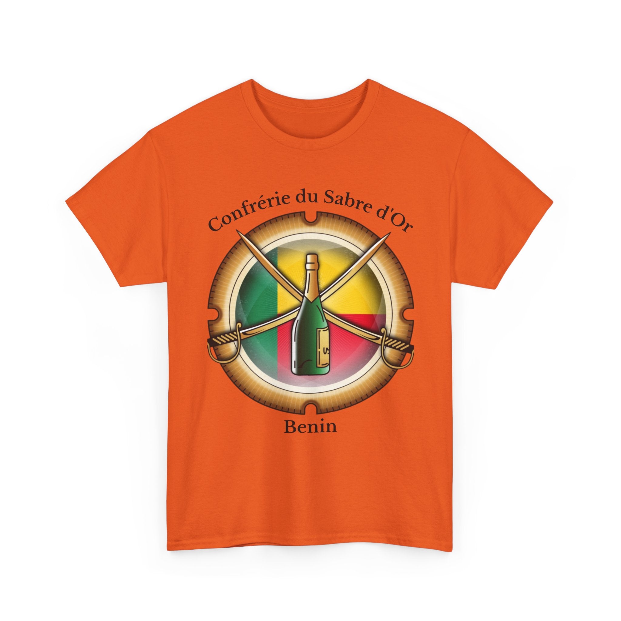 Confrérie du Sabre d'Or Benin T-Shirt | Champagne Sabre Benin