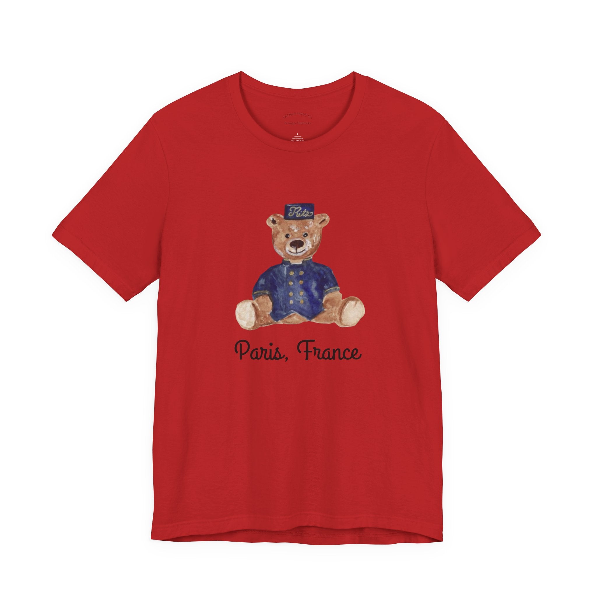 Vintage Ritz Paris Teddy Bear T-Shirt