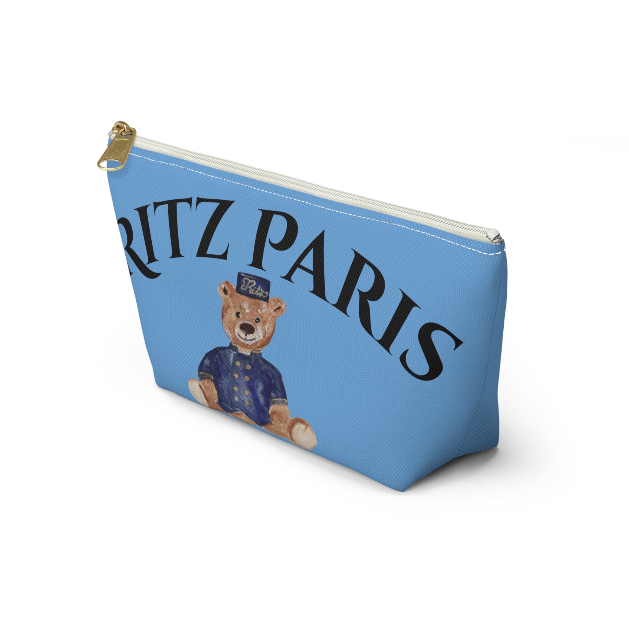 Ritz Paris Teddy Bear Accessory Pouch | Place Vendôme Cosmetic Bag