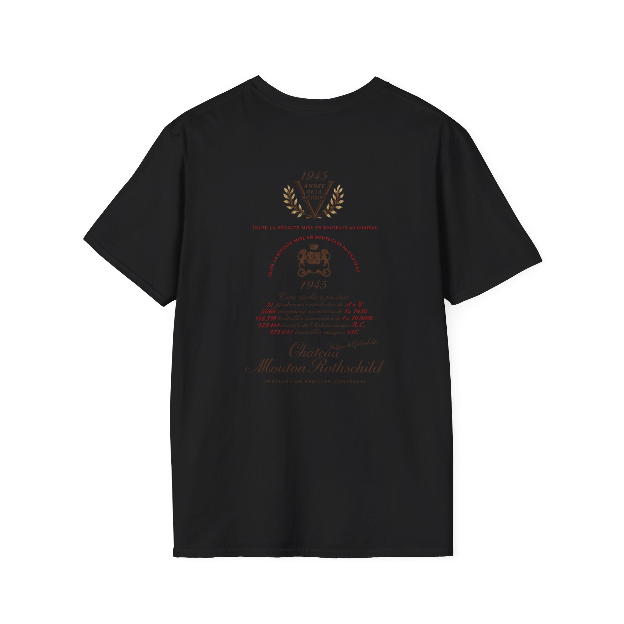 Historic 1945 Chateau Mouton - Rothschild Label T-Shirt