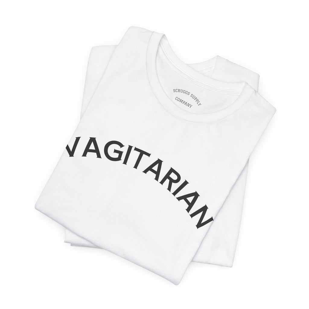 Vagitarian T-Shirt, Sarcastic Slogan Shirt