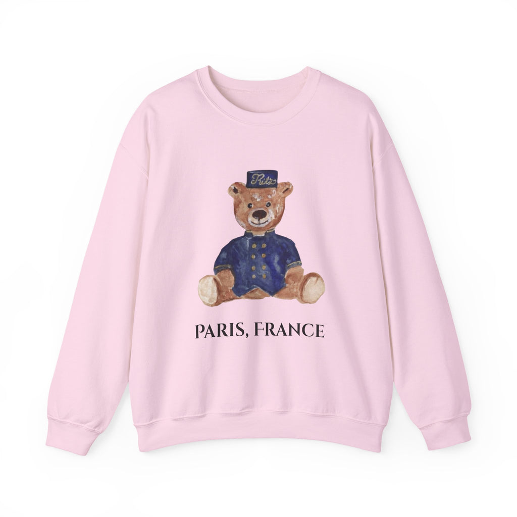 Vintage Ritz Paris Teddy Bear Sweatshirt | Paris, France