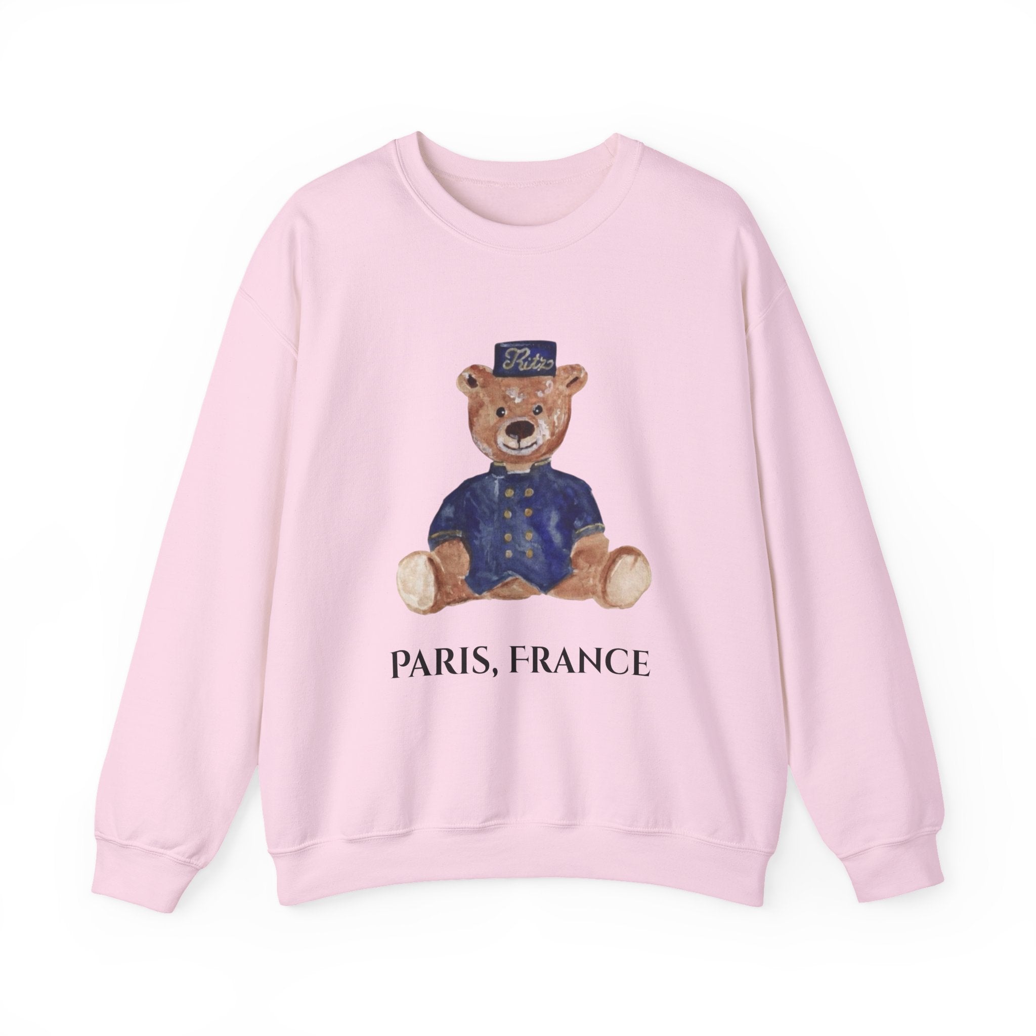 Vintage Ritz Paris Teddy Bear Sweatshirt | Paris, France