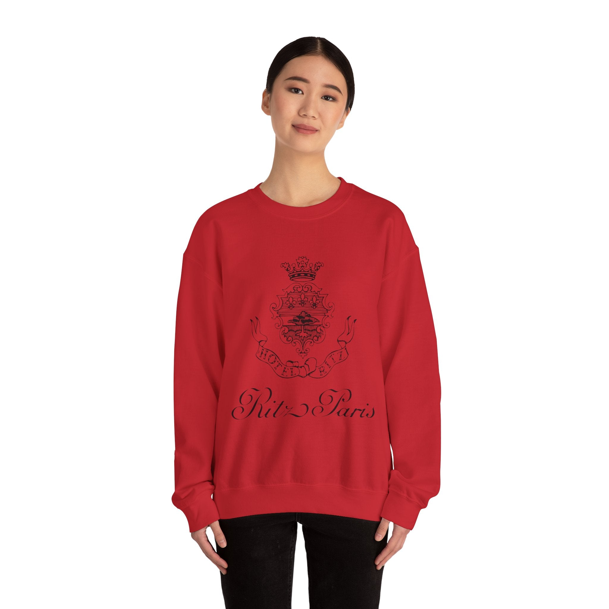 Ritz Paris Crest Sweatshirt | Vintage Crest Crewneck