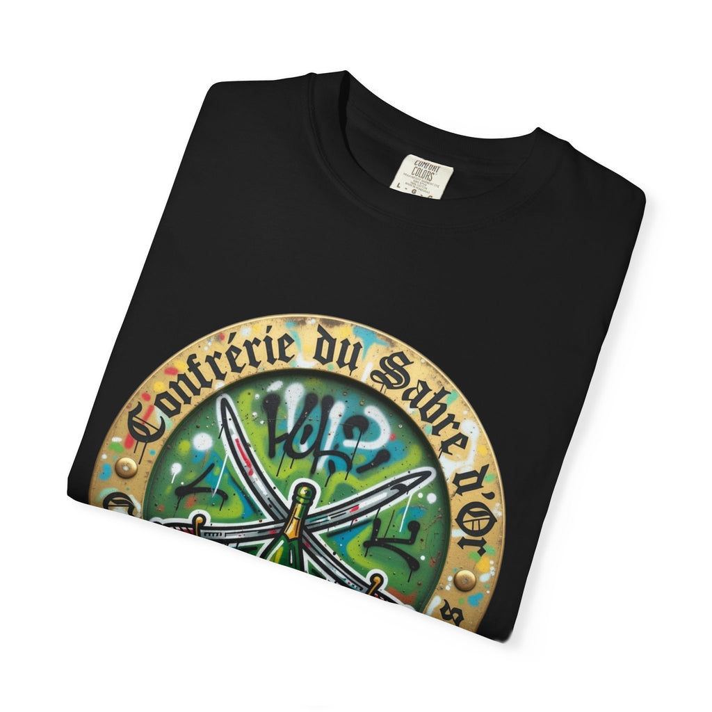 Graffiti Confrerie du Sabre d'Or logo T-shirt