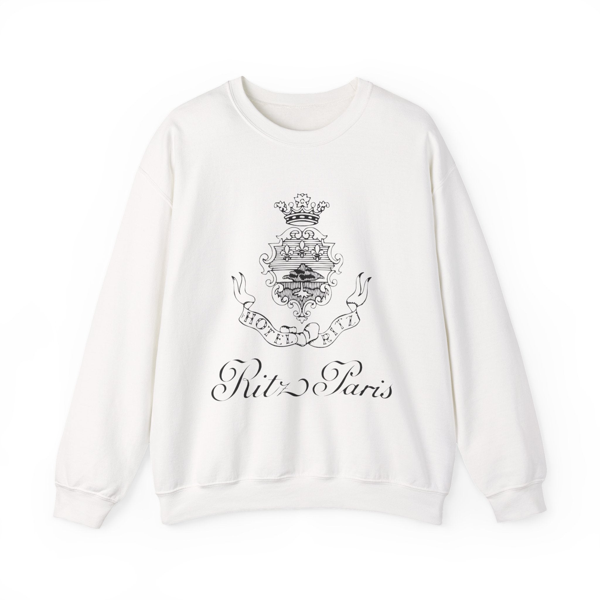 Ritz Paris Crest Sweatshirt | Vintage Crest Crewneck