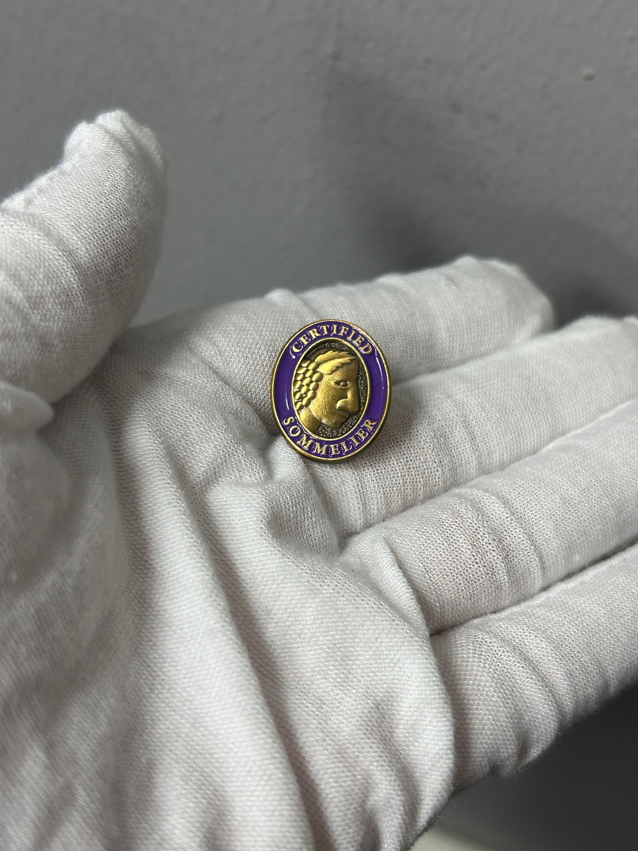 Certified Sommelier Enamel Lapel Pin