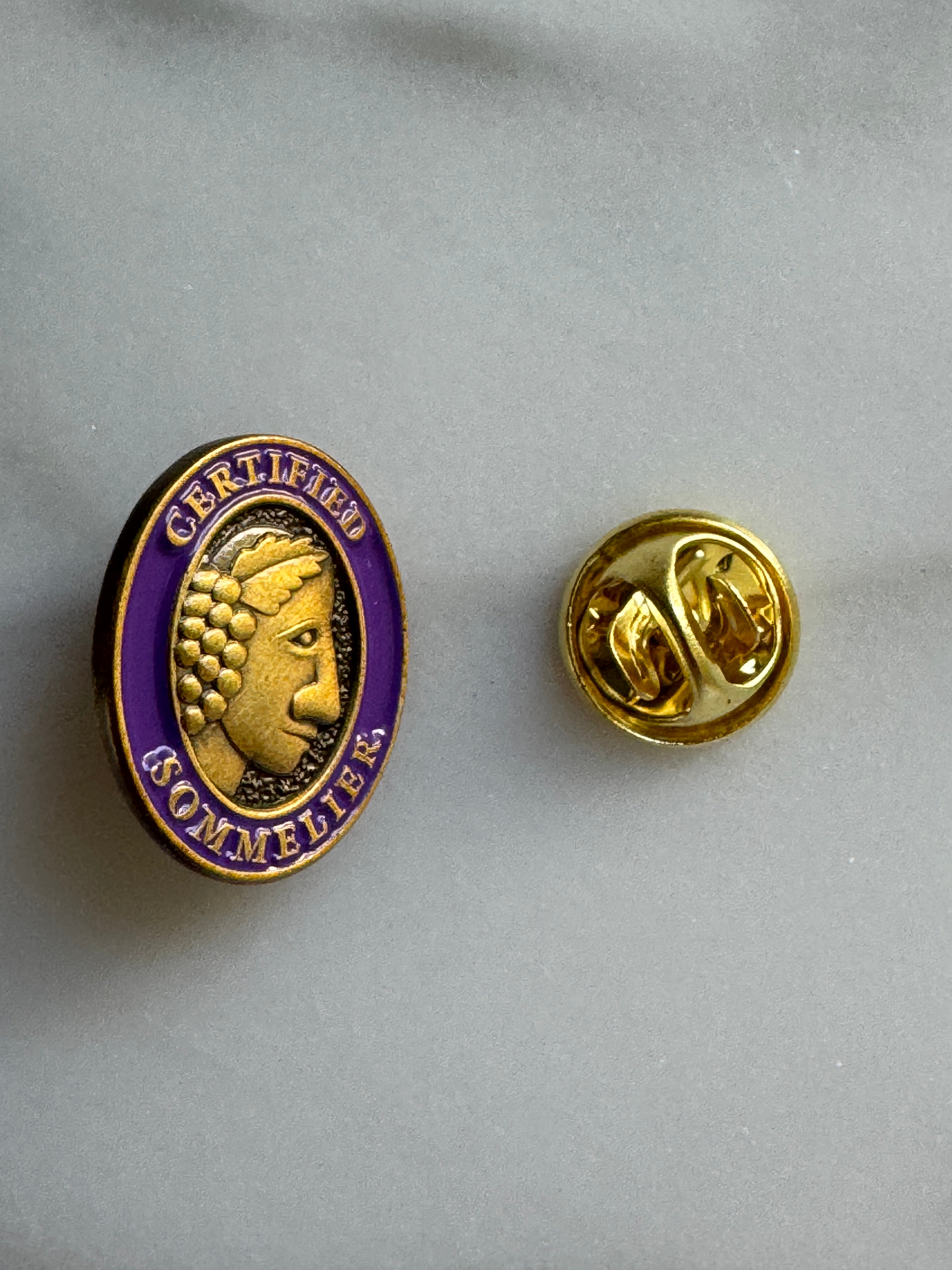 Certified Sommelier Enamel Lapel Pin