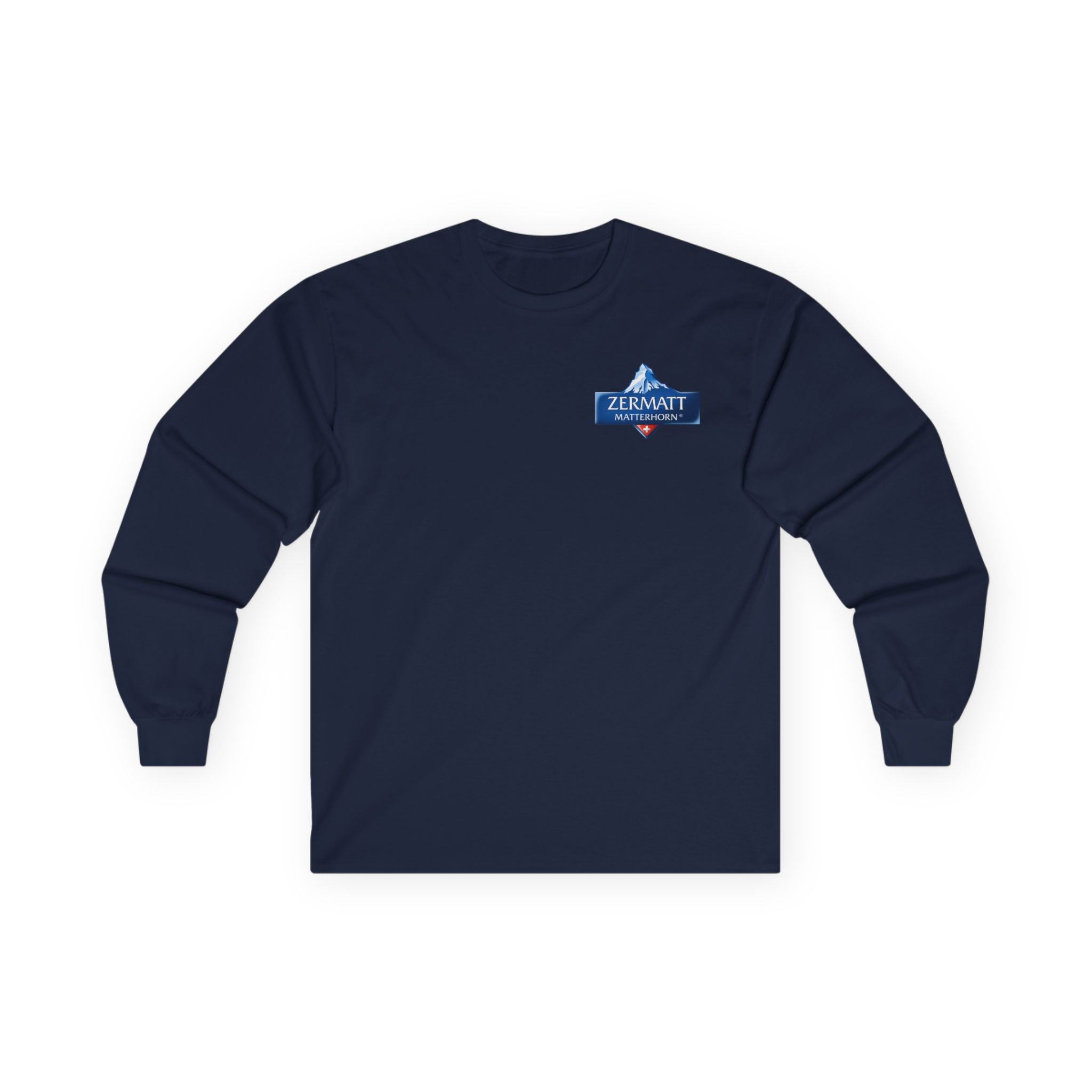 Zermatt Matterhorn Logo Long Sleeve T-Shirt