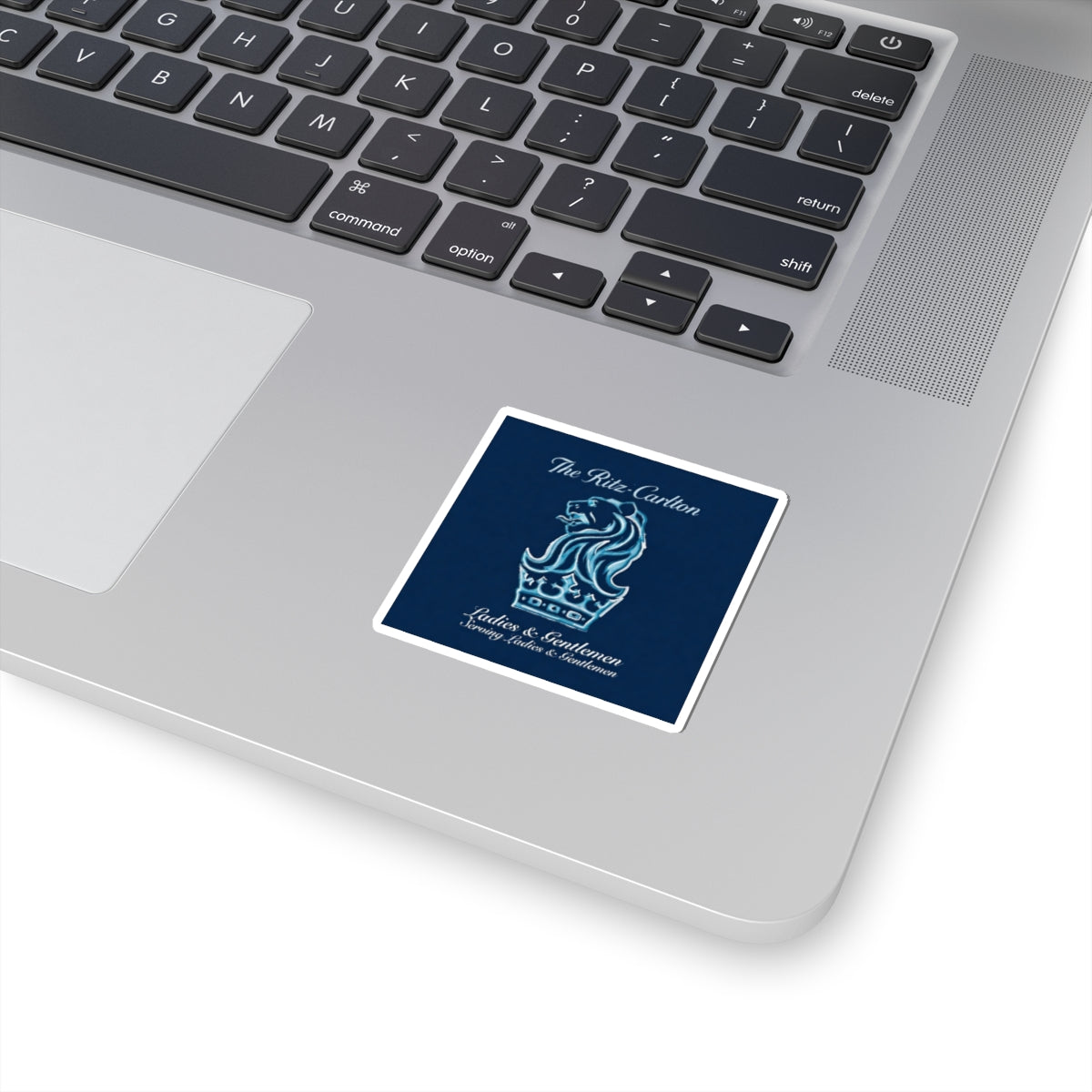 Ritz-Carlton Vinyl Sticker, Ladies and Gentlemen serving Ladies and Gentlemen