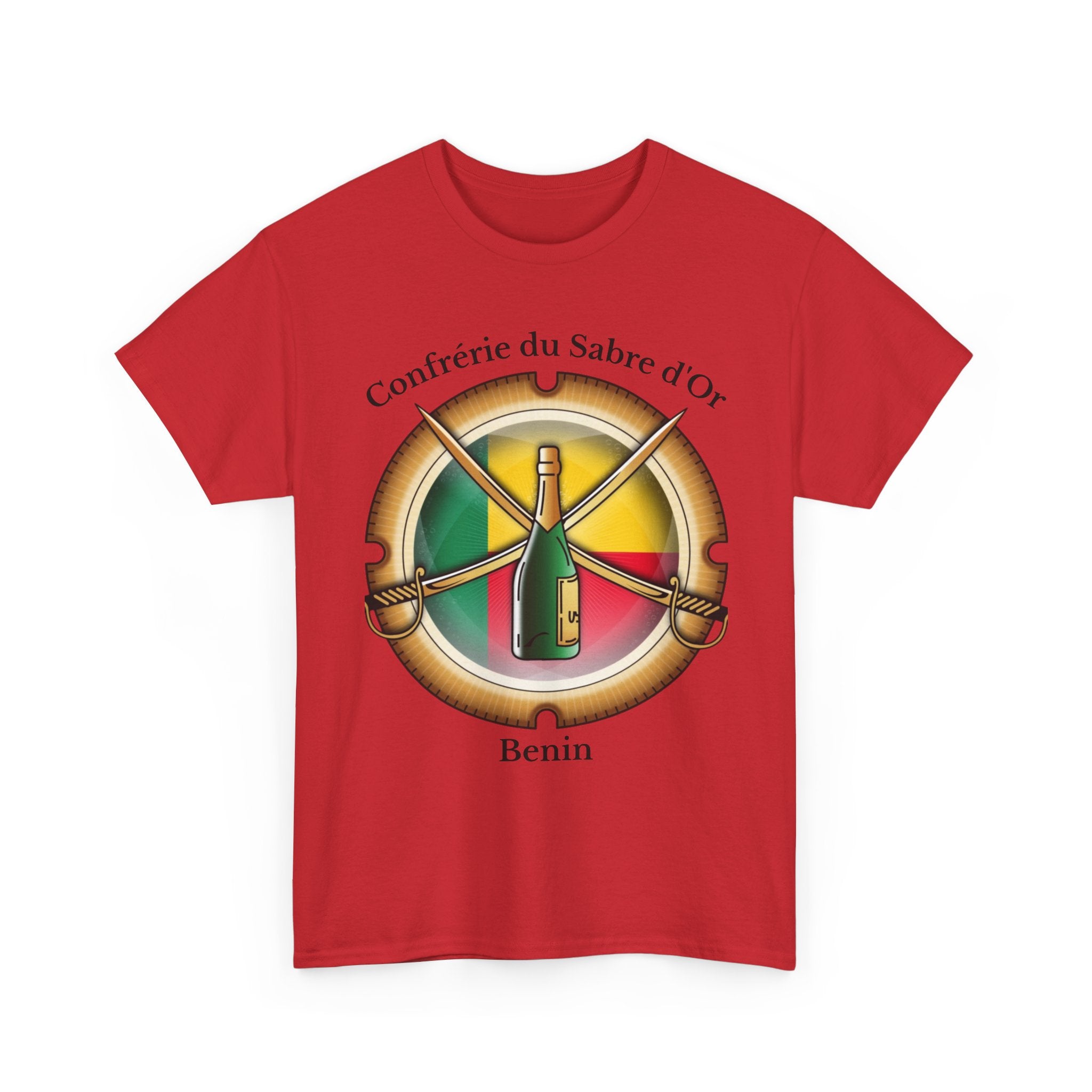 Confrérie du Sabre d'Or Benin T-Shirt | Champagne Sabre Benin