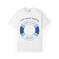 I Am Never Leaving life preserver T-shirt | Hotel Du Cap Eden-Roc beach