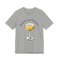 Bubbles Over Troubles Champagne Glass Tee | Cocktail Shirt