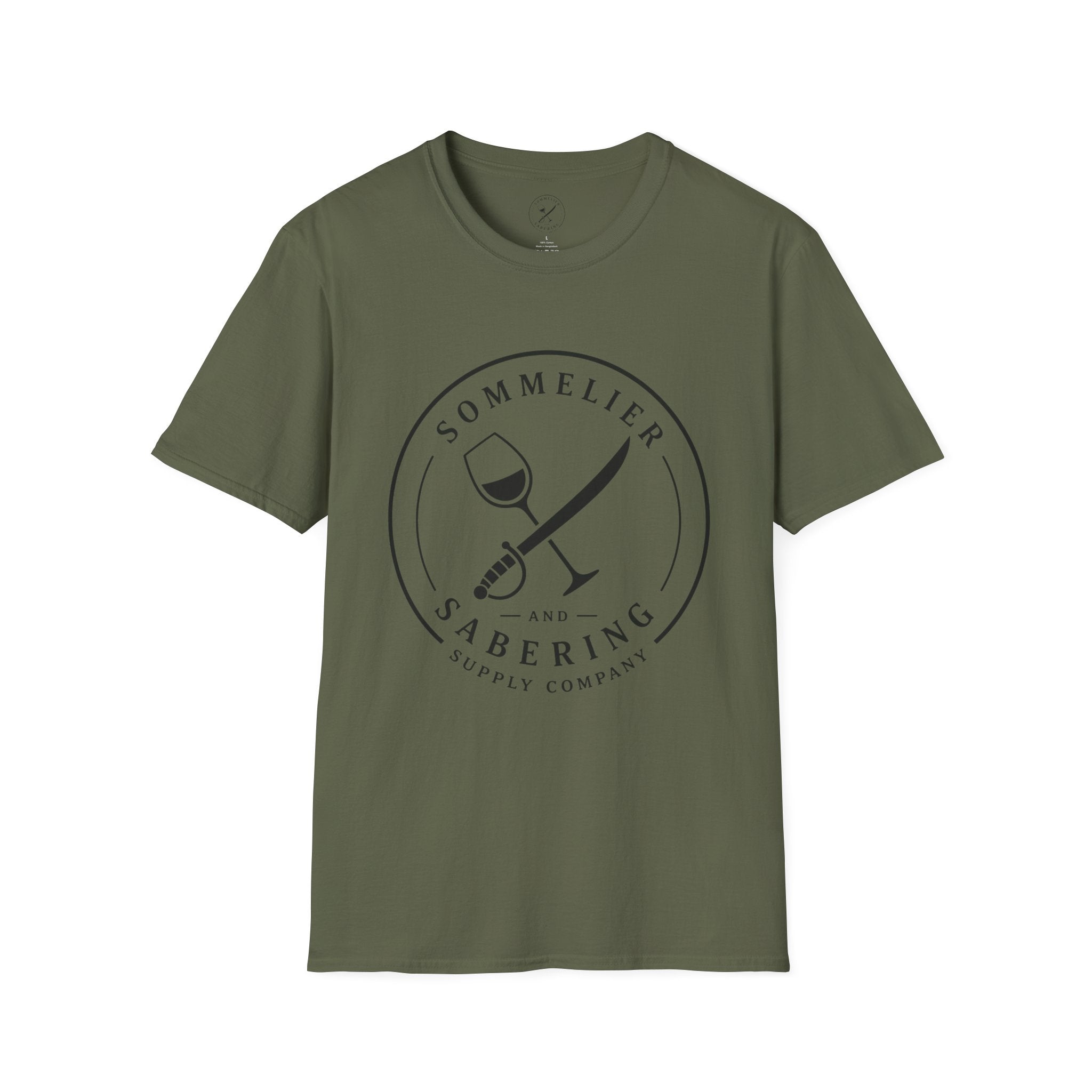 Sommelier and Sabering logo T-Shirt