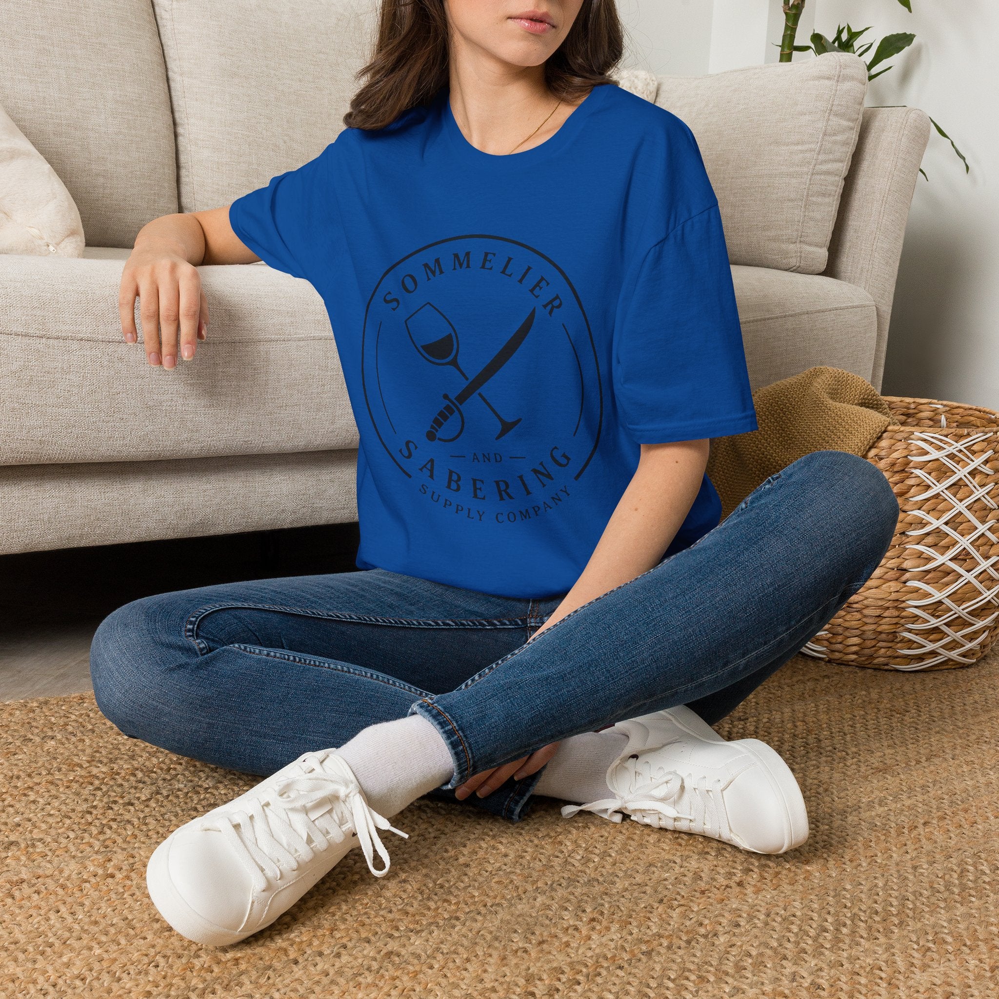 Sommelier and Sabering logo T-Shirt