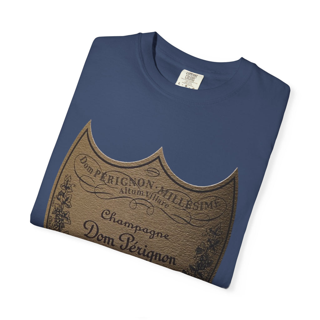 Vintage Champagne T-Shirt, Vintage Dom Pérignon Champagne Label T-Shirt, 2010 Edition