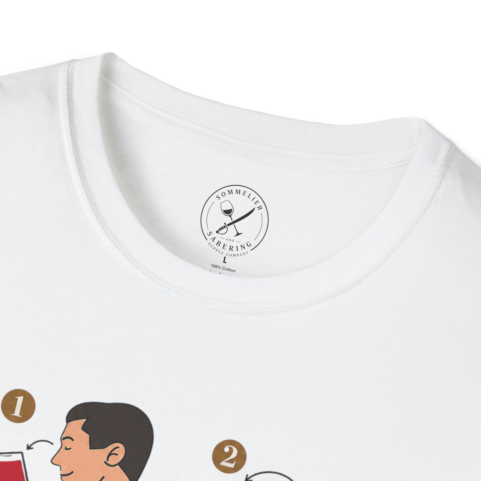 Wine Tasting  T-shirt | Découverte l'art de la dégustation T-Shirt | Wine Tasting Illustration