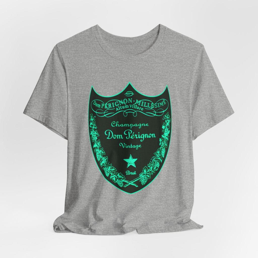 Neon Dom Pérignon Champagne Label  T-Shirt