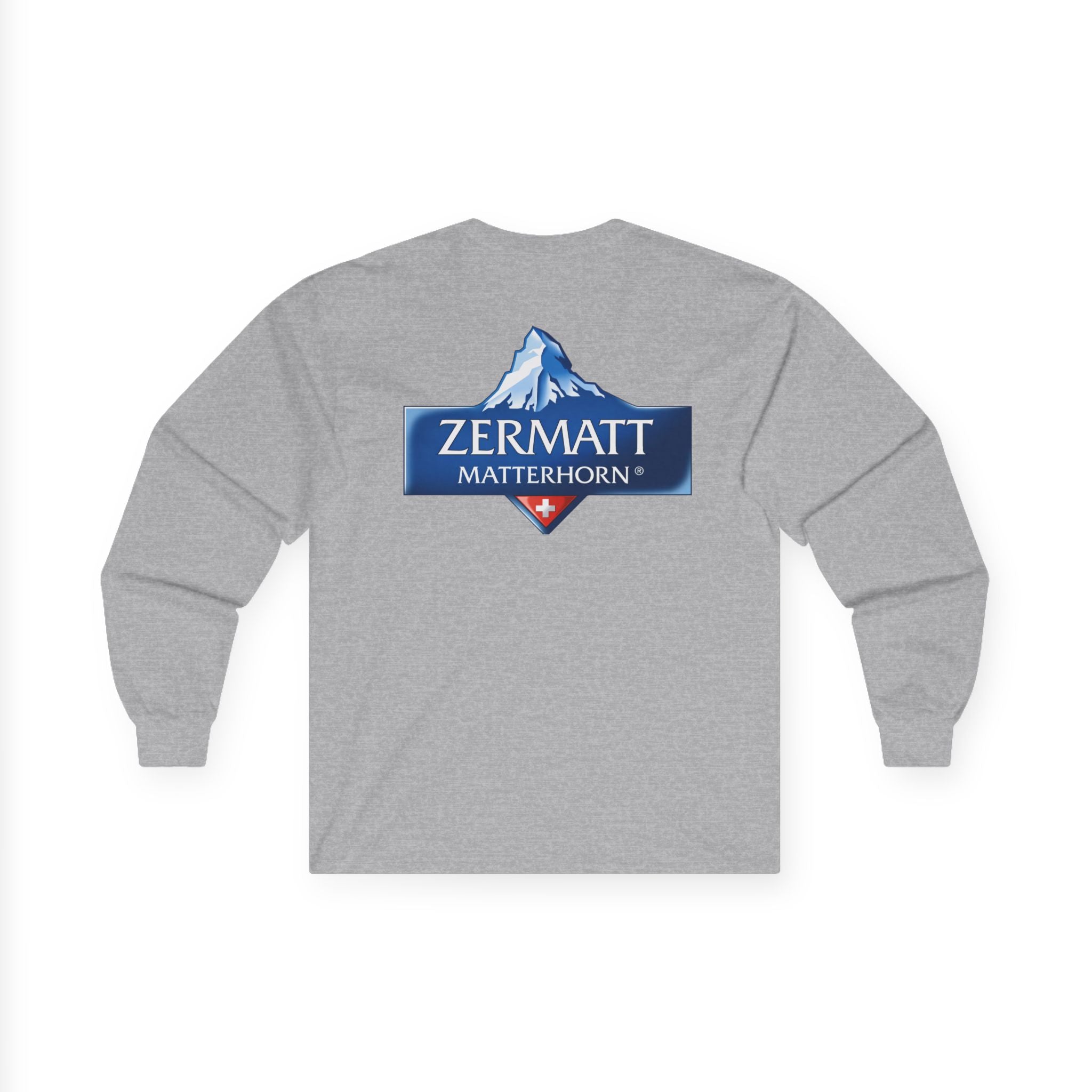 Zermatt Matterhorn Logo Long Sleeve T-Shirt