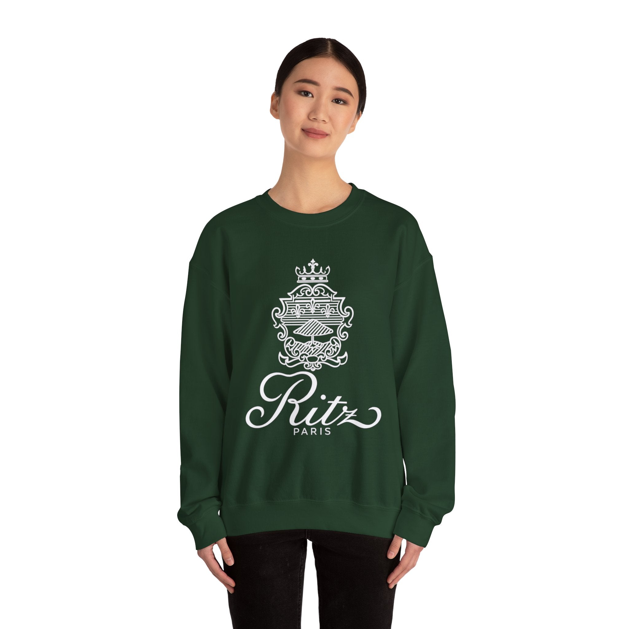 Vintage Ritz Paris crest sweatshirt