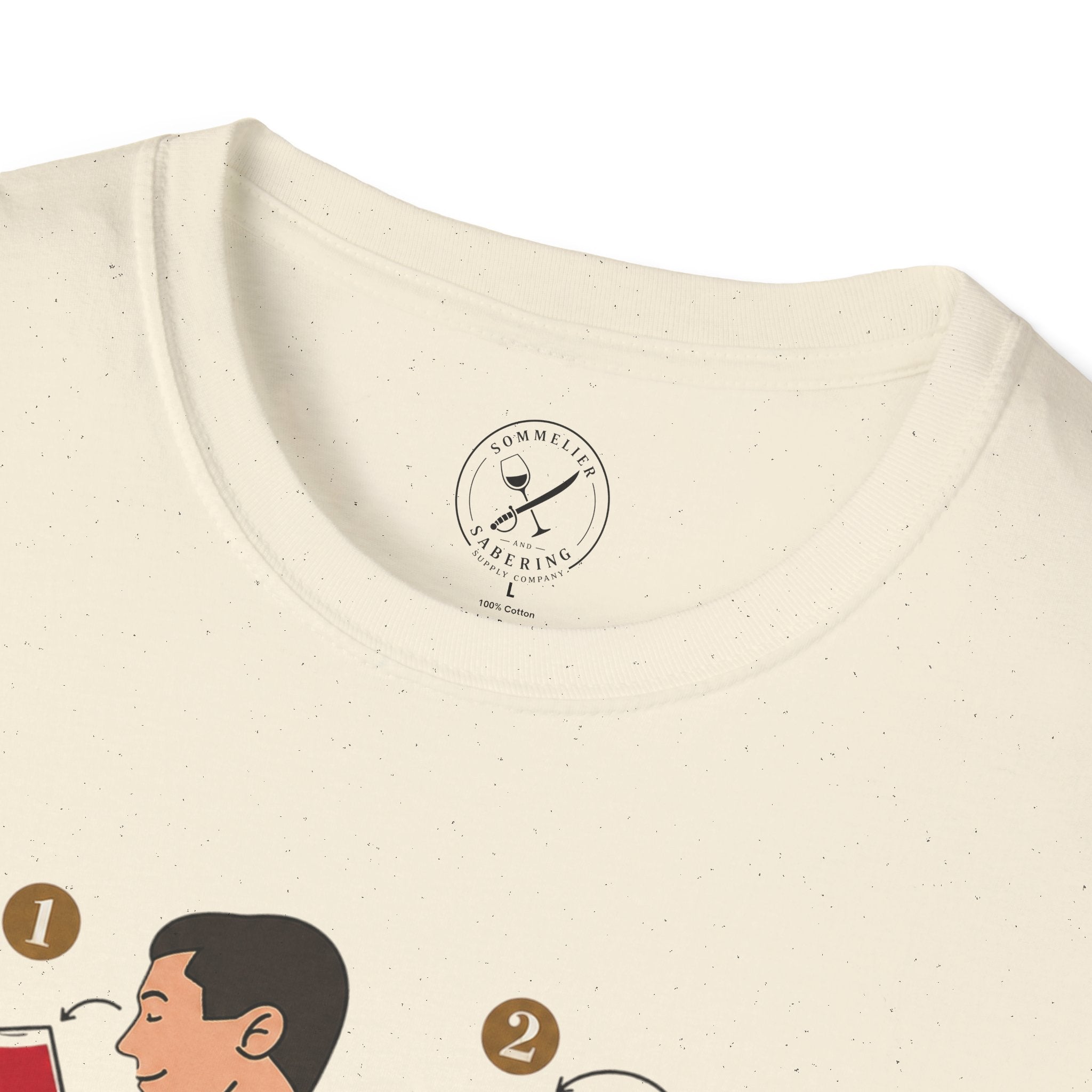 Wine Tasting  T-shirt | Découverte l'art de la dégustation T-Shirt | Wine Tasting Illustration
