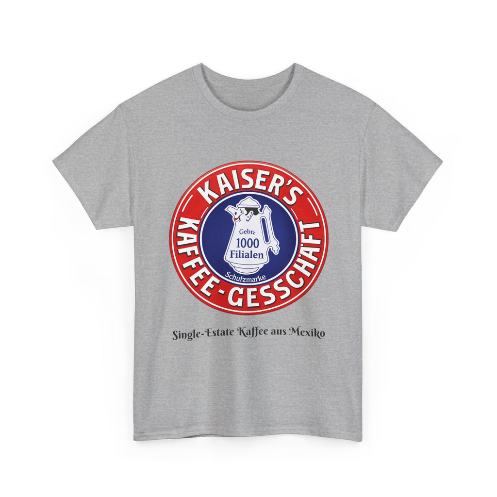 WWII German Kaiser's Kaffee-Geschäft logo T-Shirt | Vintage German Coffee Badge T-Shirt