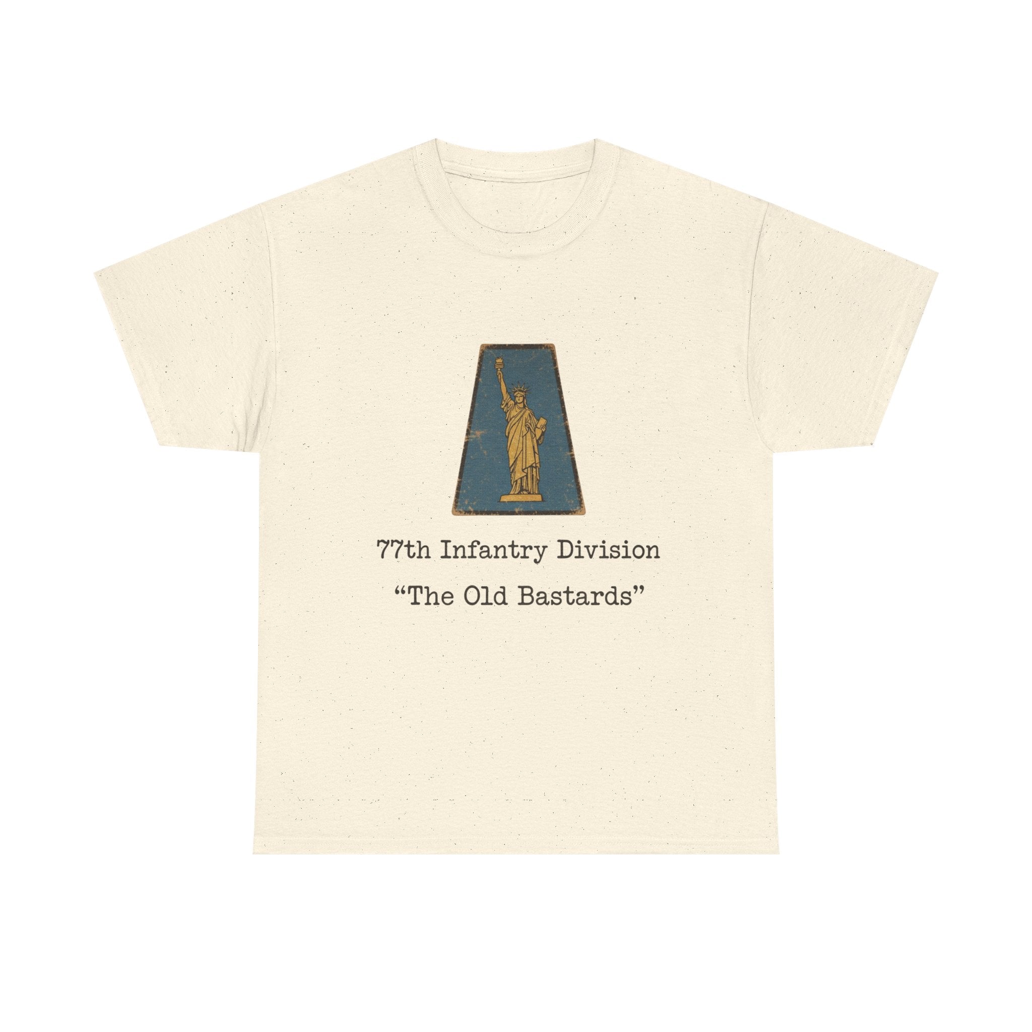 WWII WW2 77th Infantry Division "The Old Bastards" T-Shirt | Military Unit Tee