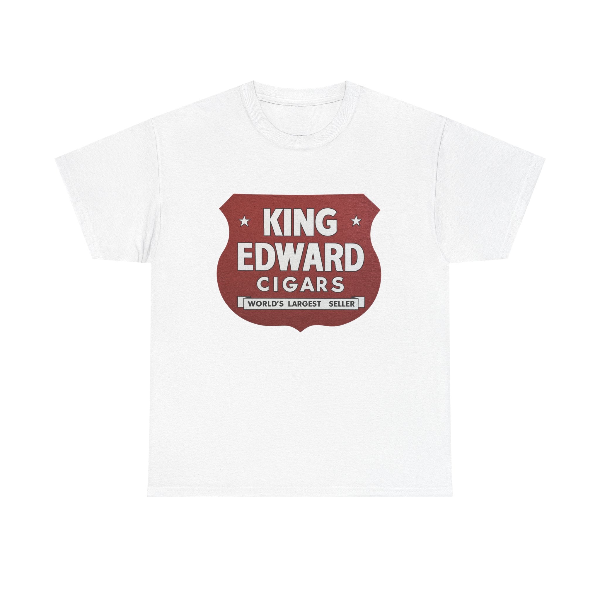Vintage King Edward Cigars T-Shirt, Vintage Wall Art Cullman Alabama
