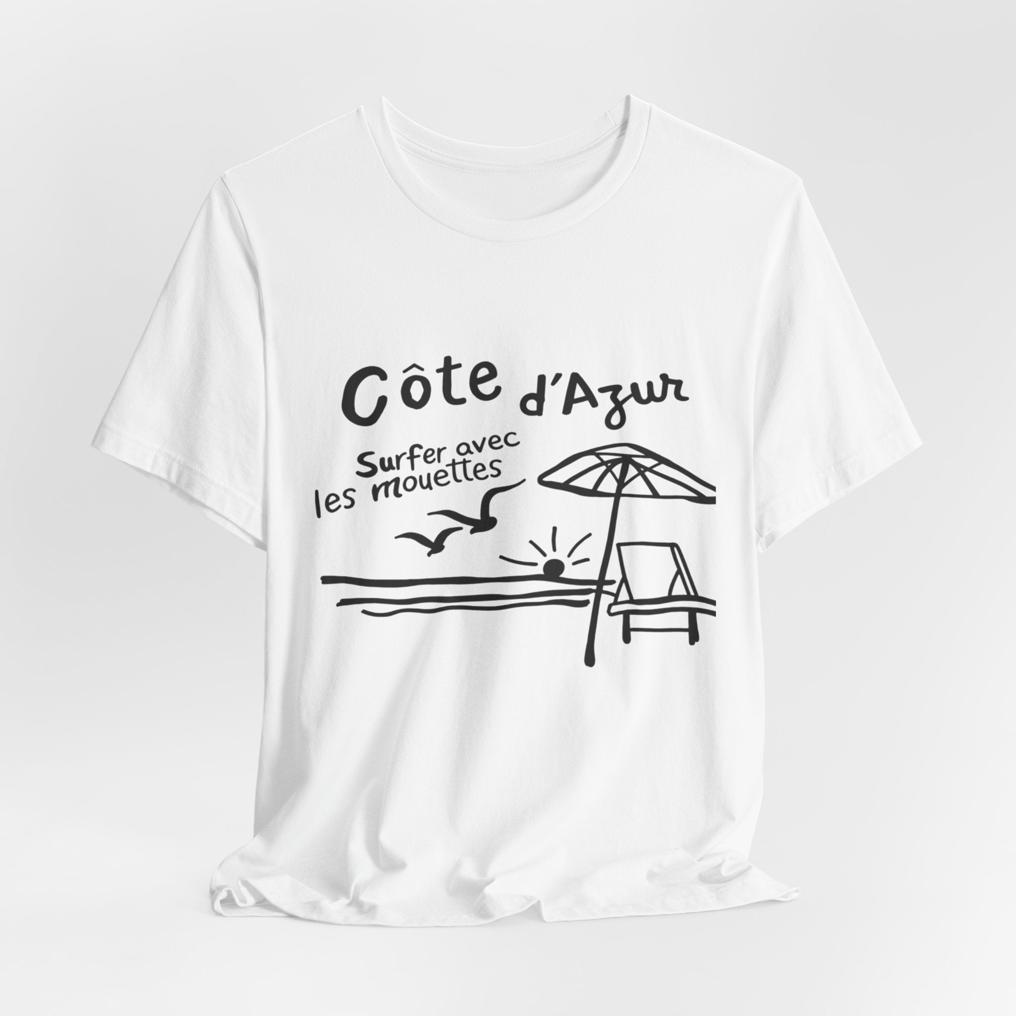 Côte d'Azur Beach French Riviera T-shirt
