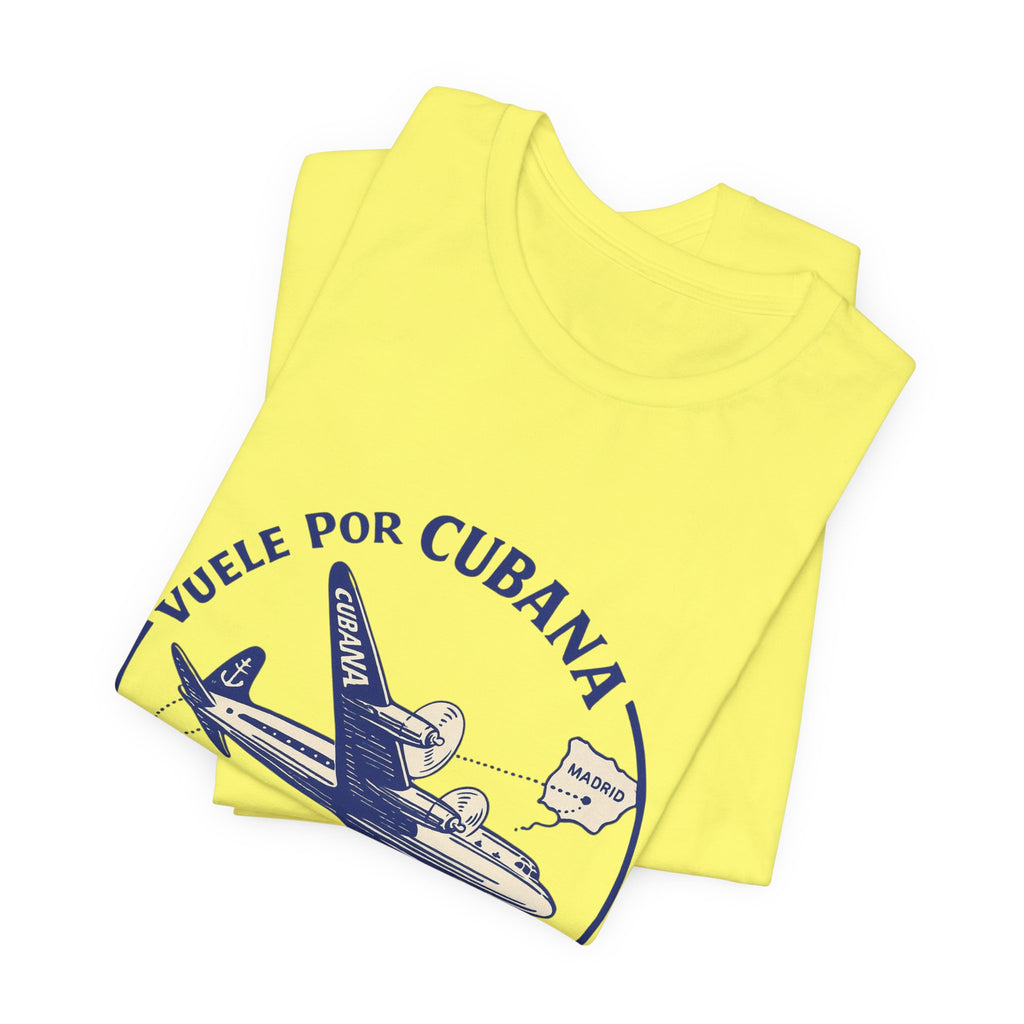 Vintage Cubana Travel, Vintage Jet Plane T-Shirt, Perfect Gift for Travelers, Vacation Outfit, Retro Aviation Style